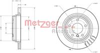 Metzger Bremsscheibe Hinterachse  6110118