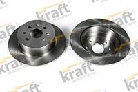kraftautomotive Bremsscheibe Hinterachse Kraft Automotive 6051540