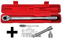 Famex Drehmomentschlüssel Drehmoment-Schlüssel-Set 3-tlg., (3 St.), (3-tlg.)30-210 Nm