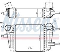 Nissens Intercooler 961116