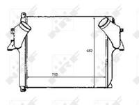 Intercooler, inlaatluchtkoeler NRF 30409