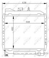 mercedes Radiateur 53714