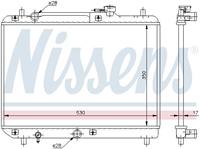 Kühler, Motorkühlung Nissens 64177