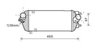 International Radiators INTERCOOLER i40 / CW 1.7 CRDi 07/11- 82004293