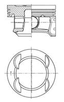 Zuiger KOLBENSCHMIDT, u.a. für Opel, Chevrolet, Vauxhall