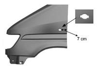 vanwezel Voorspatbord links van wezel autoparts