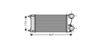 International Radiators INTERCOOLER C4/C4 PICASSO/308 1.6HDi 40004332