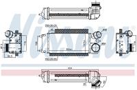 Nissens Intercooler 96228