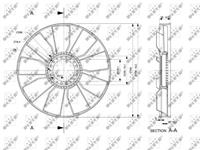 Koelventilatorwiel NRF 49813