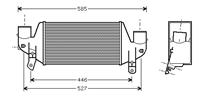 ford INTERCOOLER 1.8 TDCi / 1.8 TDDi