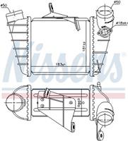 Nissens Intercooler 961200