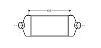 ford INTERCOOLER TRANSIT DIESEL handgeschakeld 18004406