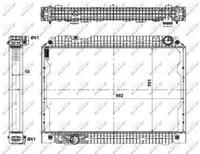 mercedes Radiateur 56138