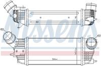 Nissens Interkoeler, tussenkoeler 96497