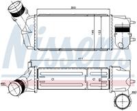 Nissens Interkoeler, tussenkoeler 96515