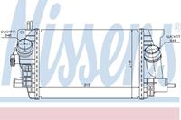 Nissens Interkoeler, tussenkoeler 96574