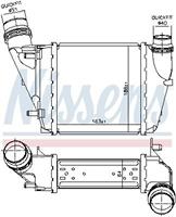 Nissens Intercooler 96452