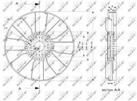 Koelventilatorwiel NRF 49833