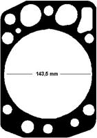 Elring Dichtung, Zylinderkopf  896.510