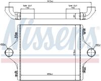 Intercooler, inlaatluchtkoeler NISSENS 96977