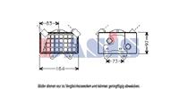 AKS Dasis Ölkühler, Motoröl  136120N
