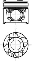 Kolbenschmidt Kolben  40217600