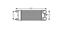 International Radiators INTERCOOLER C5 1.6i HANDGESCHAKELD 09004267