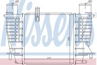 Nissens Interkoeler, tussenkoeler 96645