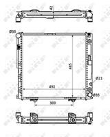 mercedes-benz Radiateur 53872