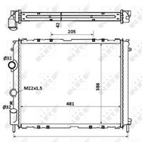 renault Radiateur EASY FIT