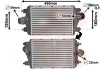 International Radiators Intercooler, inlaatluchtkoeler 74004080