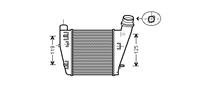 renault INTERCOOLER TWINGO 1.2i/1.5DCi HANDGESCHAKELD