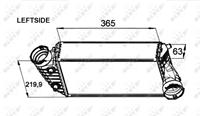 Intercooler, inlaatluchtkoeler 30442