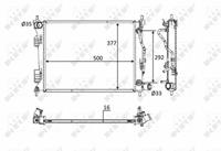 hyundai Radiateur 58556