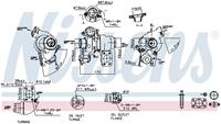 Turbocharger NISSENS 93061