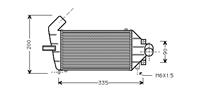 opel INTERCOOLER 1.7 Turbo Diesel