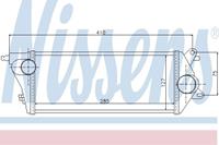 Nissens Ladeluftkühler  96776