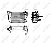 NRF Intercooler, inlaatluchtkoeler 30753