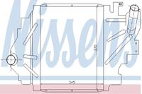 Ladeluftkühler Nissens 96791