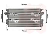 International Radiators Intercooler, inlaatluchtkoeler 37014706