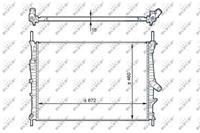 ford Radiateur 58441