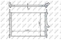 ford Radiateur 58441