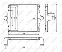 iveco Intercooler, inlaatluchtkoeler