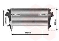 International Radiators Intercooler, inlaatluchtkoeler 37014707