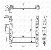 fiat Radiateur