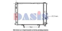 Radiateur AKS Dasis, u.a. für Mercedes-Benz