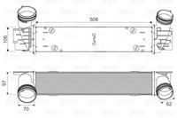 bmw Intercooler, inlaatluchtkoeler 818594