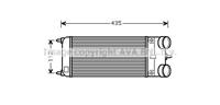 Ava Quality Cooling Intercooler, inlaatluchtkoeler PEA4353