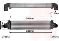 International Radiators Intercooler, inlaatluchtkoeler 59004190