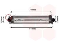 International Radiators Intercooler, inlaatluchtkoeler 18014711